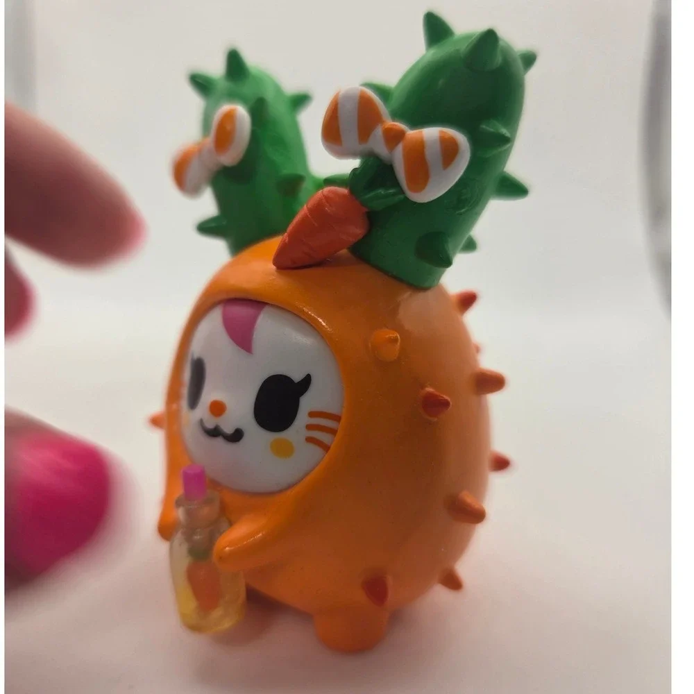 Tokidoki B. Hoppin Cactus Bunnies Vinyl Figure Carrot Juice Loose